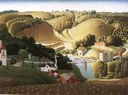 Grant Wood, Stone rampart